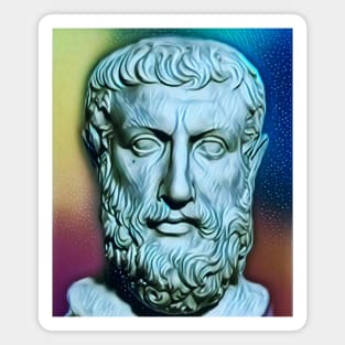 Parmenides of Elea Portrait | Parmenides of Elea Artwork 5 Magnet